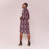 Knee Length Harriet Dress In Black Diversity