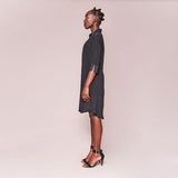 Knee Length Harriet Dress In Black